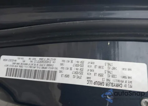 2013 Dodge Grand Caravan Sxt z USA, uszkodzony, nr VIN 2C4RDGCG0DR727115